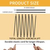 MI CASA Tent Tarp Poles 4.3m Universal 13 Sections Tent