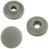 Nippon Chuko Easy Snap Buttons Gray φ0.5 inches (13 mm)