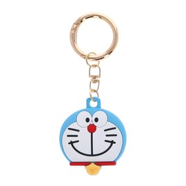 Marushin Soft Case For Air Tag Doraemon Face Tag, Doraemon H 1.7 x W 1.8 x D 0.4 inches (4.4 x 4.5 x 1 cm)