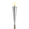 blomus 65007 Torch with Beechwood Stake, Cone Style