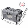 Rolling Pet Carrier with Wheels for Cats & Dogs, Foldable