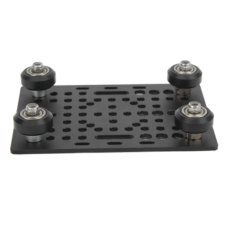 Gantry Plate Aluminum High Strength Gantry Board Black Anodized 3D