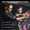 ZOHAN EM054 Electronic Shooting Ear Protection with 4X Sound Amplification
