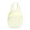 Westford Mill® W151 Organic Cotton Mini Mesh Grocery Bag, natural,