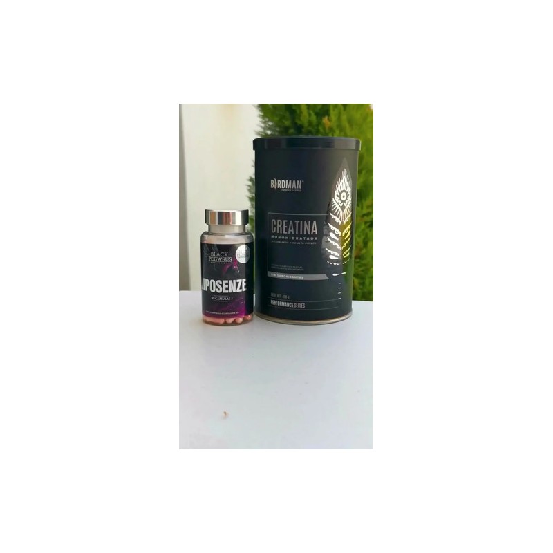 Kit Creatina Micronizada 450g Birdman + Quemador Lipoenzimas