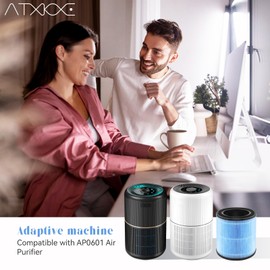 AP0601 Replacement Filter Compatible with AIRTOK AP0601 air Purifier, 4-in-1 True Air Purifier Filter, High efficiency activated carbon Filter, 4PACK