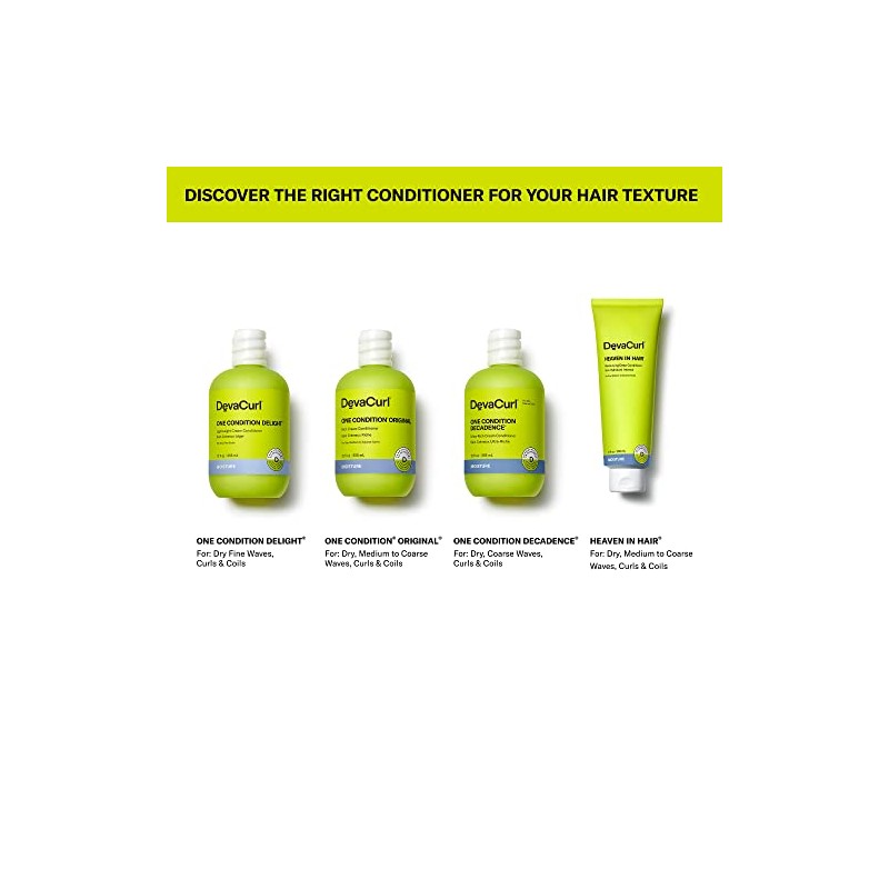 DevaCurl One Condition Original Rich Cream Conditioner, Soft Lemongrass