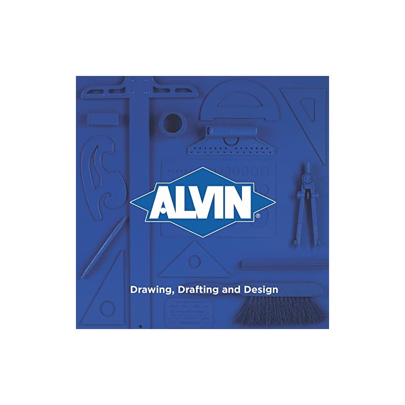 ALVIN Transparent Academic Triangle 30/60 Degree 10" Model S1390-10 Multipurpose