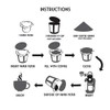 Pro Mael Disposable K Cup Coffee Filters Paper for Keurig