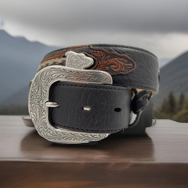 Justin THE WESTERNER Belt Size 36 C11413 NWT