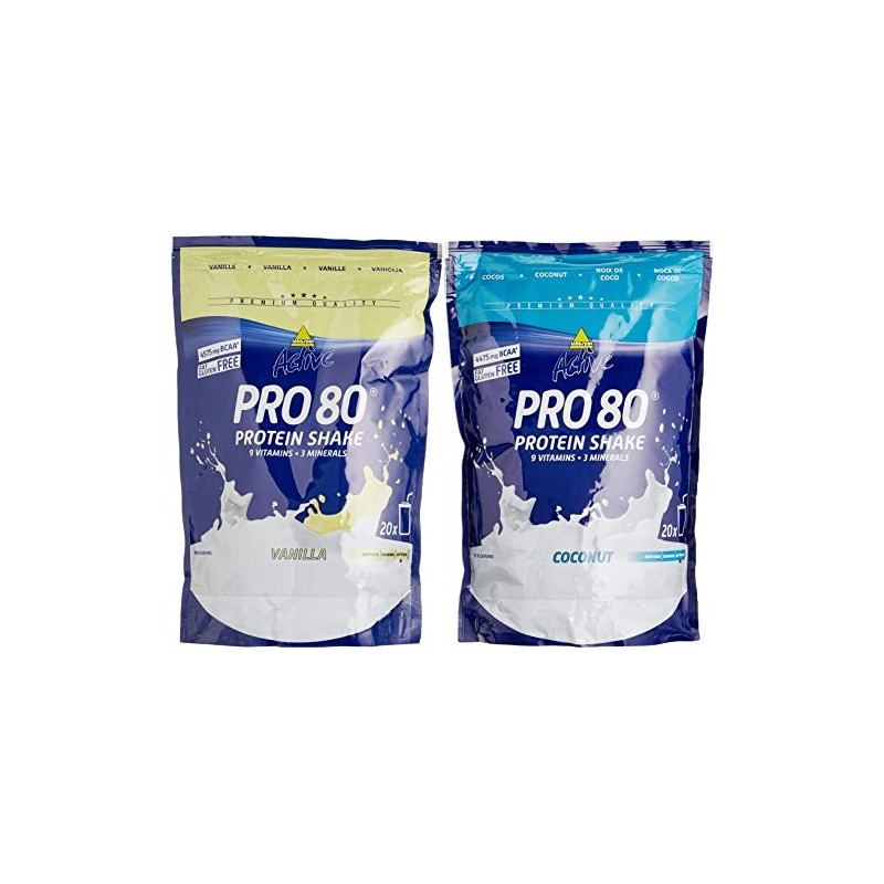 Inkospor Active Proteinshake Pro 80 Beutel 2er Mix Pack (2