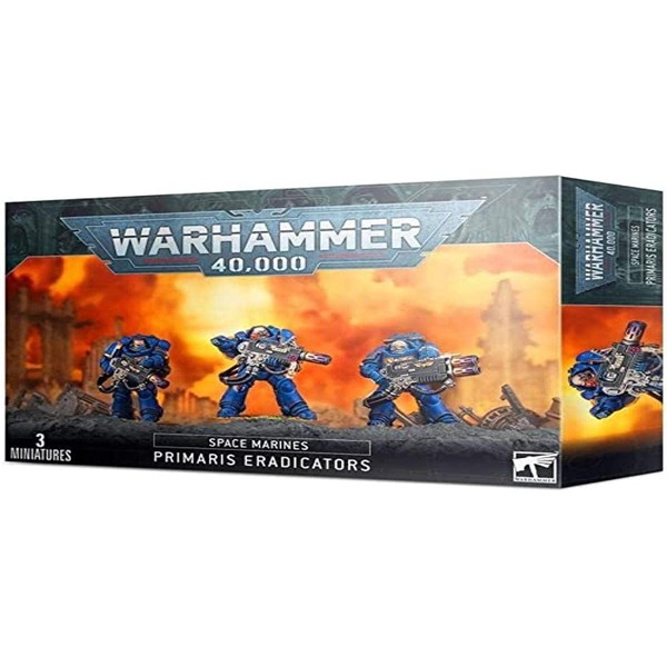 Games Workshop Warhammer 40k - Space Marine Primaris Eradicators Black