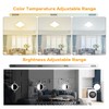 Tealight 12 inch Dimmable LED Flush Mount Ceiling Light with