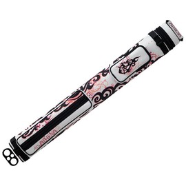 Athena 2x2 White & Pink ATHC03 Pool Cue Case