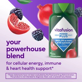 Vitafusion Power Plus Multivitamínico Hombre 90 Gomitas