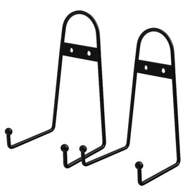 Lucky Farm 2 Pcs Wall Mount Easel Plate Display Hanger, Metal Vertical Plate Stand Holder, Mural Wall Picture Frame Stands with Screws (6 Inch)