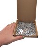 (Pack of 100) DIN 125A Washers M8 Round Metal Washers