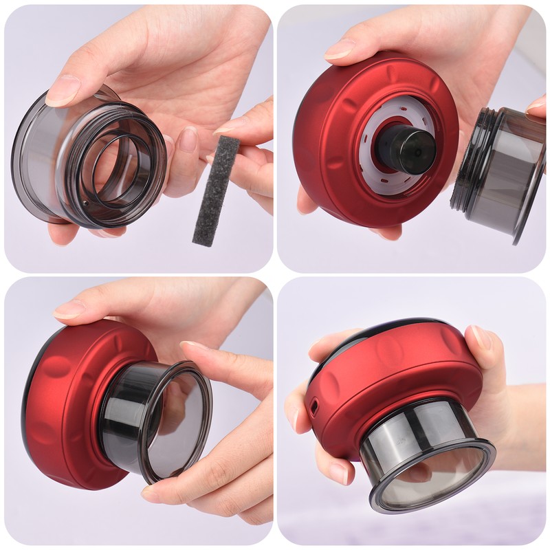 Electric Heat Cupping Device 12 Model Wireless Intelligent Vacuum Scraping