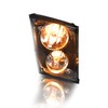 Torque Passenger Right Side Fog Light Lamp Replacement for 2003-2017