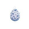 The Round Top Collection-Beck's Posh Blue Egg Door Hanger Decorative