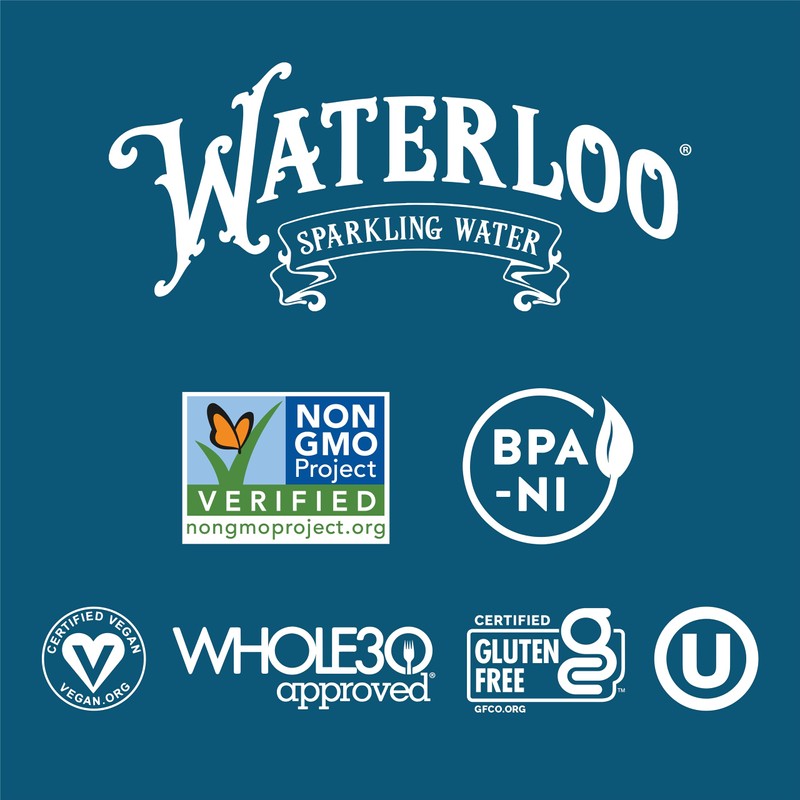 Waterloo Sparkling Water, Lemon-Lime Naturally Flavored, 12 Fl Oz Cans