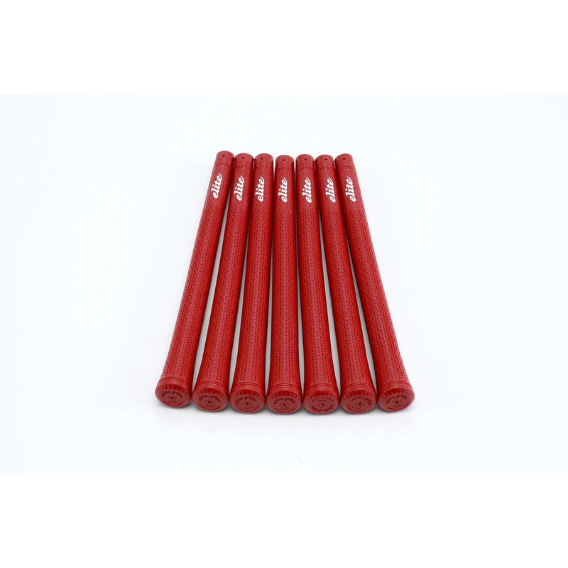 elitegrips (エリートグリップ) Golf Grip TD50C 7-Piece Set Classic Red with