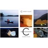 CARRY THE SUN CTSW-WHS Solar Lantern, Warm Light, White Belt,