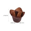Alipis 100pcs Lotus Baking Cups Paper Tulip Cupcake Liners Parchment