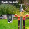 Garden Hose Splitter for Outdoor Use (4 Way)