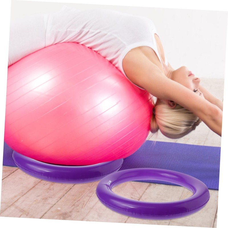 Sosoport Yoga Ball Holder Base Exercise Ball Stand Stability Ring