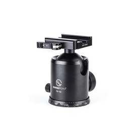 SUNWAYFOTO FB-52LR 52mm Tripod Ball Head w Arca Compatible Lever Lock Clamp 44lb Max Load