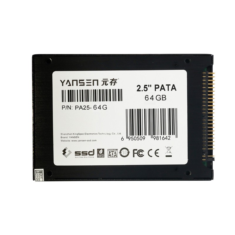 KingSpec PATA(IDE) 2.5" 2.5 Inches 64GB MLC Digital SSD Solid