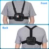 Suptig Chest Mount, Adjustable Chest Strap, Breathable Material for Gopro