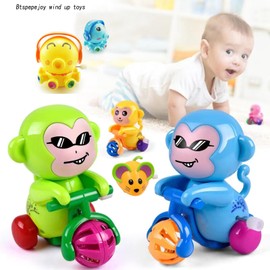 Btspepejoy Baby Toys Cute Animal Toy Clockwork Fish Wind Up Vitality Octopus Baby Toys for Babies Kids Pre-Kindergarten Toddlers Adult Toys