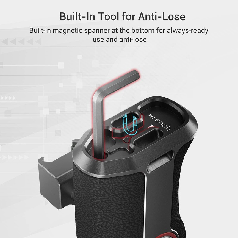 SMALLRIG NATO 3260 Side Grip with Rotating Push Button, Quick