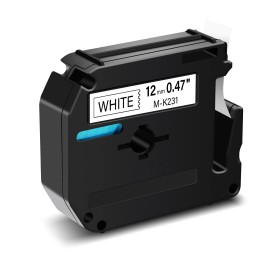 Digi M-K231 MK-231 M231 for Brother P-touch Label Tape 1/2" Ribbon Cassette 12MM