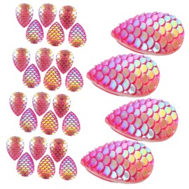 Operitacx 50 Stück Strasssteine ​​mit Flacher Rückseite für Kleiderdekoration Perlen Zum Basteln Von Edelsteinen für Projekte