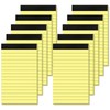 10 Pack A7 Small Notepads Refills 3x5 Yellow Pads of