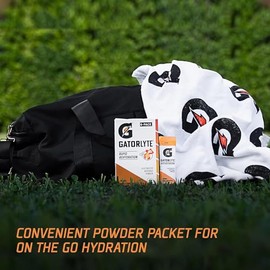 Gatorlyte Gatorlyte Rapid Rehydration Electrolyte Beverage, Variety Pack, Lower Sugar, Specialized Blend of 5 Electrolytes, No Artificial Sweeteners or Flavors, 18 pack, 1 pack mixes with 16.9oz (500ml) water