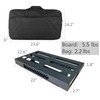 GOKKO Guitar Pedal Board 22" x 12.6" Guitar Pedalboard with