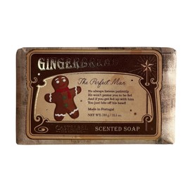 Castelbel Gingerbread The Perfect Man Scented Luxury Soap, 10.5 Ounces