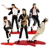 BOMJJOR 5 Pack Michael Jacksn Action Figure Rock King Classic