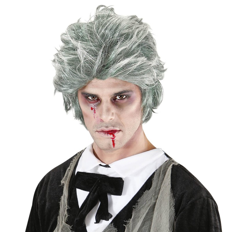 WIDMANN 06742; Grey Zombie Wig