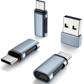 Liaoan Lig-htn-ing to USB-C Adapter, Lig-htn-ing Female to USB-C Male Adapter, Suitable for Phone 15/Plus/Pro/Max, Pad, and Other C-Type Devices, Does not Support Headphone and OTG Functions