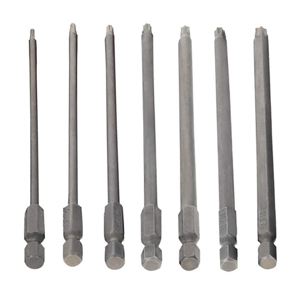 Utoolmart Torx Bits Set 7pcs 1/4 Inch Hex Shank T10