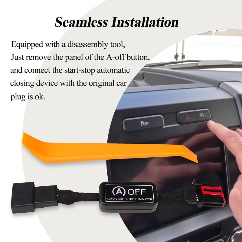Tectary Auto Start Stop Eliminator Compatible for Ford F150 Accessories