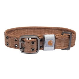 Carhartt Collar de cincha Ancha Totalmente Ajustable para Perros, Carhartt Brown, M