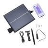 Solar String Light Control Box Automatic Waterproof Adjustable Luminance Solar