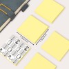 AiTodos® 800pcs Sticky Notes 76x76mm, 100 Sheets/Pad, Yellow Self-Sticky Notes,