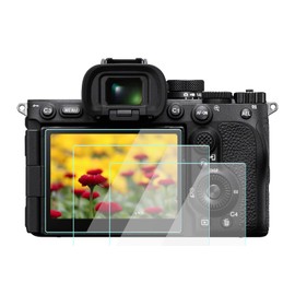 WH1916 A1 ii Screen Protector for Sony A1 mark ii a1ii /A7R5 A7R V Camera, Anti-Scrach Anti-Bubble Anti-Dust 9H Tempered Glass (3 Pack)